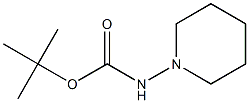 叔丁氧羰基氨基哌啶 结构式