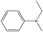 N-甲基-N-乙基苯胺 结构式