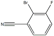 2-溴-3-氟苯腈 结构式