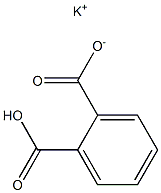 邻苯二甲酸氢钾标液 结构式