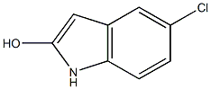 5-氯-2-羟基吲哚 结构式