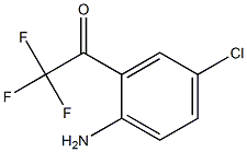 4-氯-2-三氟乙酰基苯胺 结构式