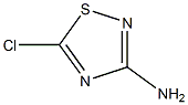 3-氨基-5-氯-1,2,4-噻二唑 结构式