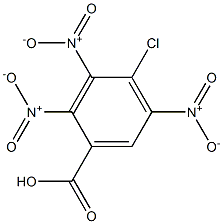 4-氯-三硝基苯甲酸 结构式