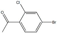 2-氯-4-溴苯乙酮 结构式