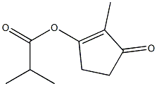 甲基环戊烯醇酮异丁酸酯 结构式