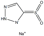 5-疏基-1,2,3-三氮唑钠盐 结构式