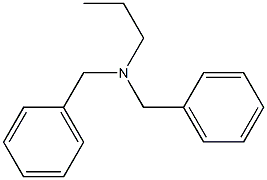 N,N-二苄基正丙胺 结构式