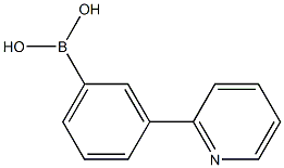 3-(N-四氢吡啶基)苯硼酸盐酸盐 结构式