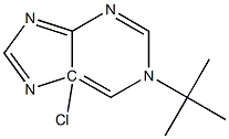 1-叔丁基-5-氯吲哚 结构式