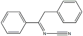 N-氰基亚氨基二苄 结构式