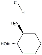 (1S,2S)-(+)-2-氨基环己醇盐酸盐 结构式