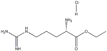 精氨酸乙酯盐酸盐 结构式