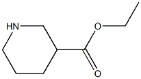 3-哌啶羧酸乙酯 结构式