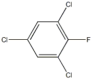 2,4,6-三氯氟苯 结构式