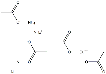 乙二胺四乙酸铜二氨盐 结构式