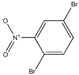 2-硝基-1,4-二溴苯 结构式