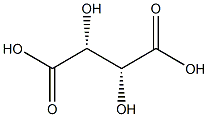 (2R,3R)-2,3-二羟基琥珀酸 结构式