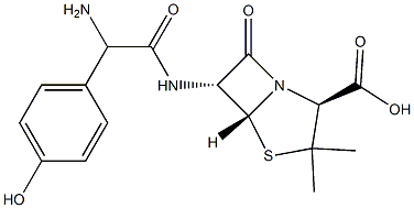 水溶阿莫西林 结构式