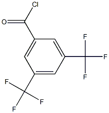 3,5-二三氟甲基苯甲酰氯 结构式