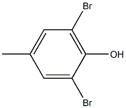 2,6-二溴对甲基苯酚 结构式