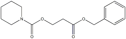 3-S-CBZ-哌啶甲酸乙酯 结构式