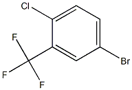 4-氯-3-三氟甲基溴苯 结构式