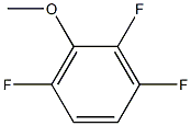 2,3,6-三氟苯甲醚 结构式