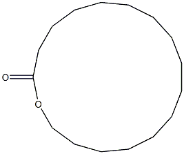 Hexadecanolid 结构式