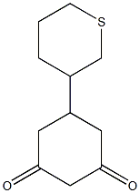 5-(四氢-2H-噻烷-3-基)-1,3-环己二酮 结构式