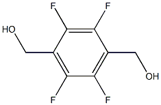 (Perfluoro-1,4-phenylene)dimethanol 结构式