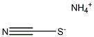 AMMONIUMTHIOCYANATE,1.0NSOLUTION 结构式