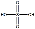 SULFURICACID,4%(V/V)SOLUTION 结构式