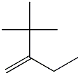 2,2-Dimethyl-3-methylenepentane. 结构式