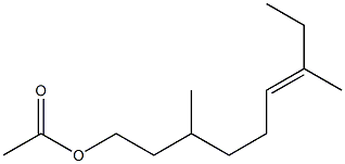 3,7-Dimethyl-6-nonen-1-ol acetate 结构式