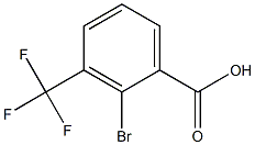 2-Bromo-3-(trifluoromethyl)benzoic acid 98% 结构式