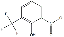 2-Hydroxy-3-(trifluoromethyl)nitrobenzene 结构式