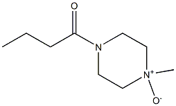 4-BUTYRYL-1- METHYLPIPERAZINE 1-OXIDE 结构式