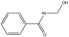 N-HYDROXYMETHYLBENZOYLAMINO 结构式