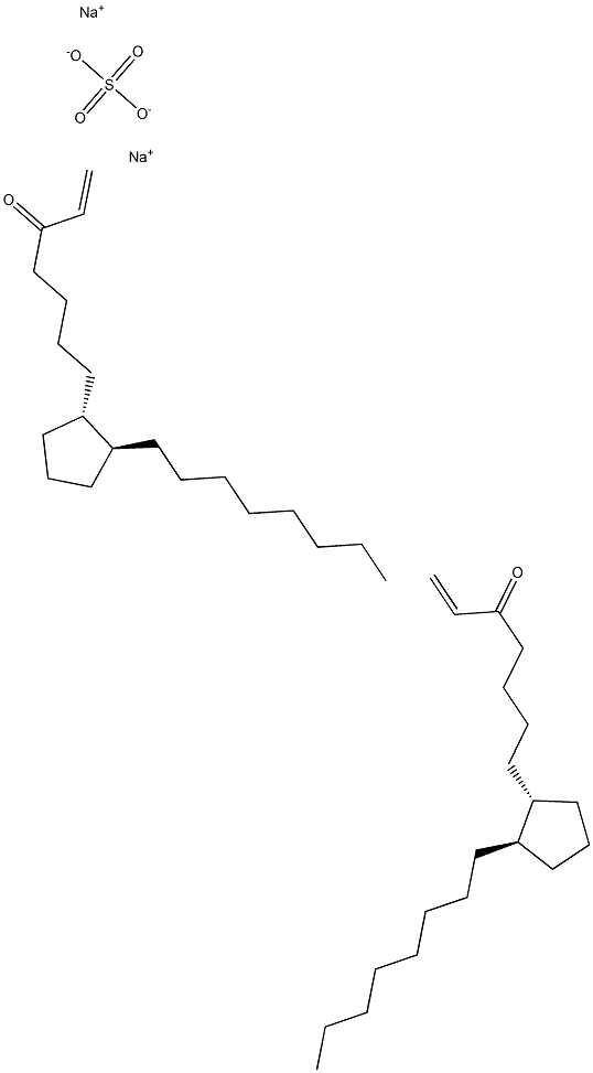 硫酸普拉睾酮钠 结构式