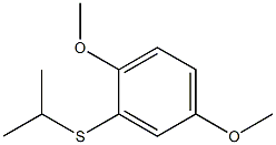 2,5-DIMETHOXY-1-ISOPROPYLTHIOBENZENE 结构式