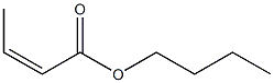順2-丁烯酸丁酯 结构式