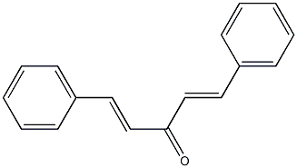 二(苯乙烯)[甲]酮 结构式