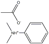 乙酸-N,N-二甲苯銨 结构式