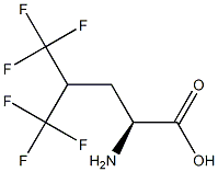 5,5,5,5',5',5'-hexafluoroleucine 结构式