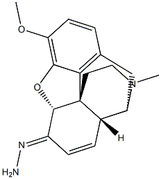 dihydrocodeinone hydrazone 结构式