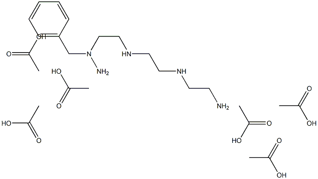 aminobenzyltriethylenetetraaminohexaacetic acid 结构式