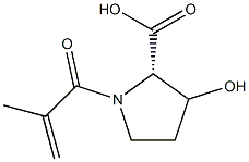 N-methacryloyl-hydroxyproline 结构式