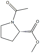 methyl N-acetylproline 结构式