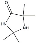 2,2,5,5-tetramethyl-4-imidazolidinone 结构式